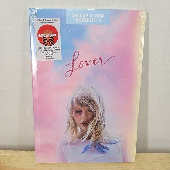 Taylor Swift Other - CD Taylor Swift Lover Deluxe Album Version 3 - SEALED